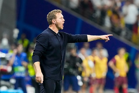 Germany's head coach Julian Nagelsmann